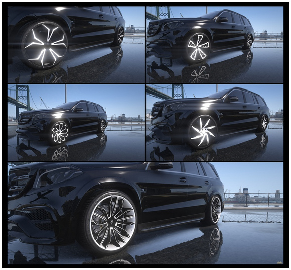 FiveM 139 wheels in tuning. All on gtav tires for optimization ...