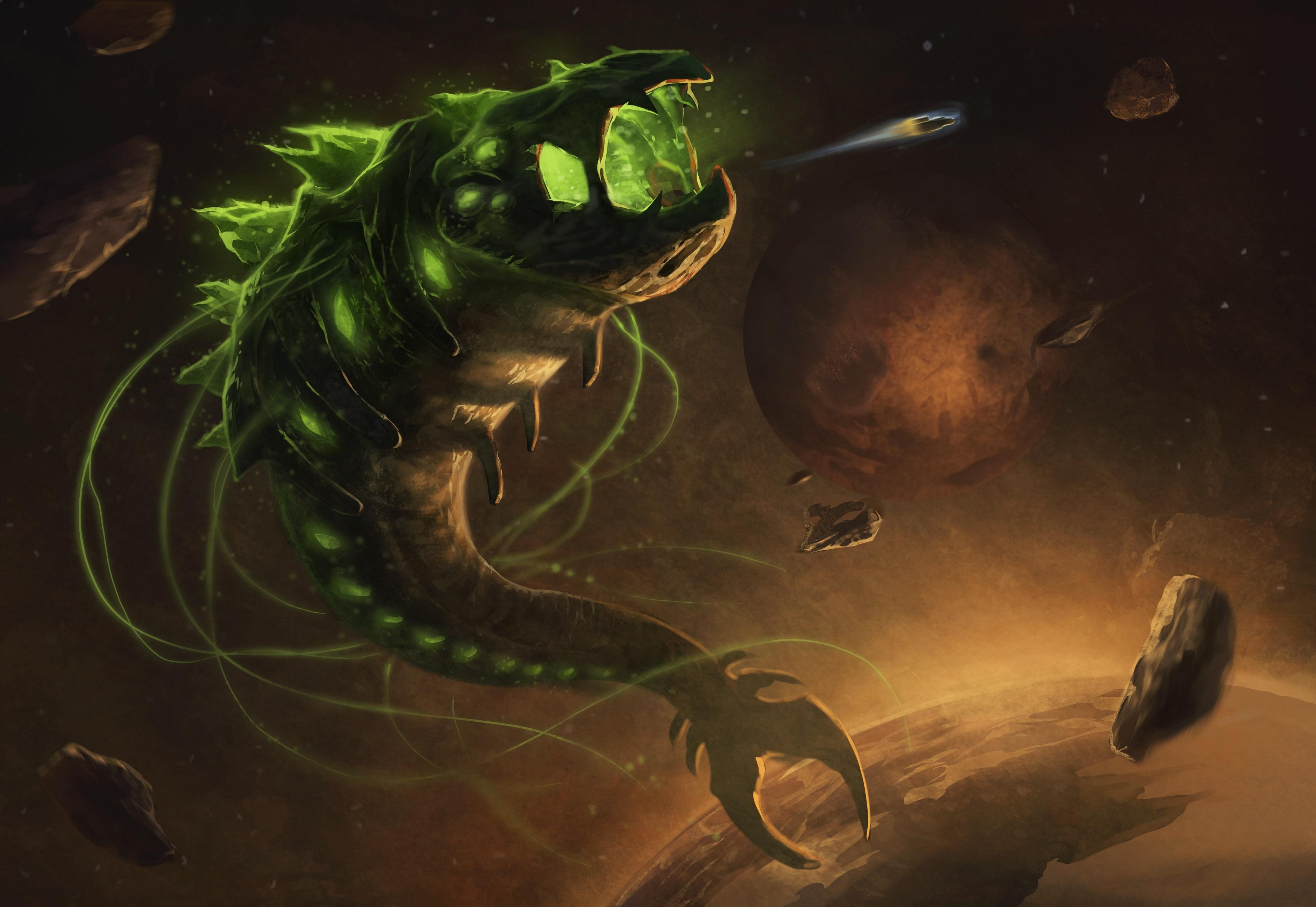 Evolving space monster 18. Космический дракон Стелларис. Stellaris Левиафаны. Стелларис малюскойды. Stellaris игра.