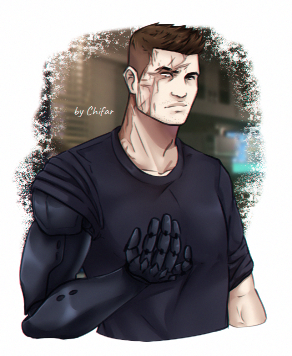 Piers&apos; new arm - Resident Evil AU - эксклюзивный контент от Chifar, по...