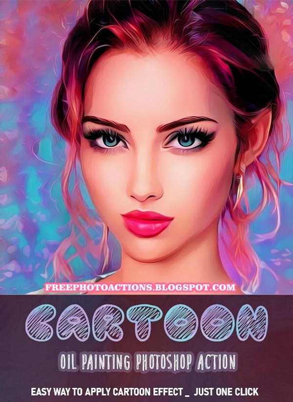 Cartoon Oil Painting Photoshop Action - Free Photoshop Actions -  FreePhotoActions | Boosty