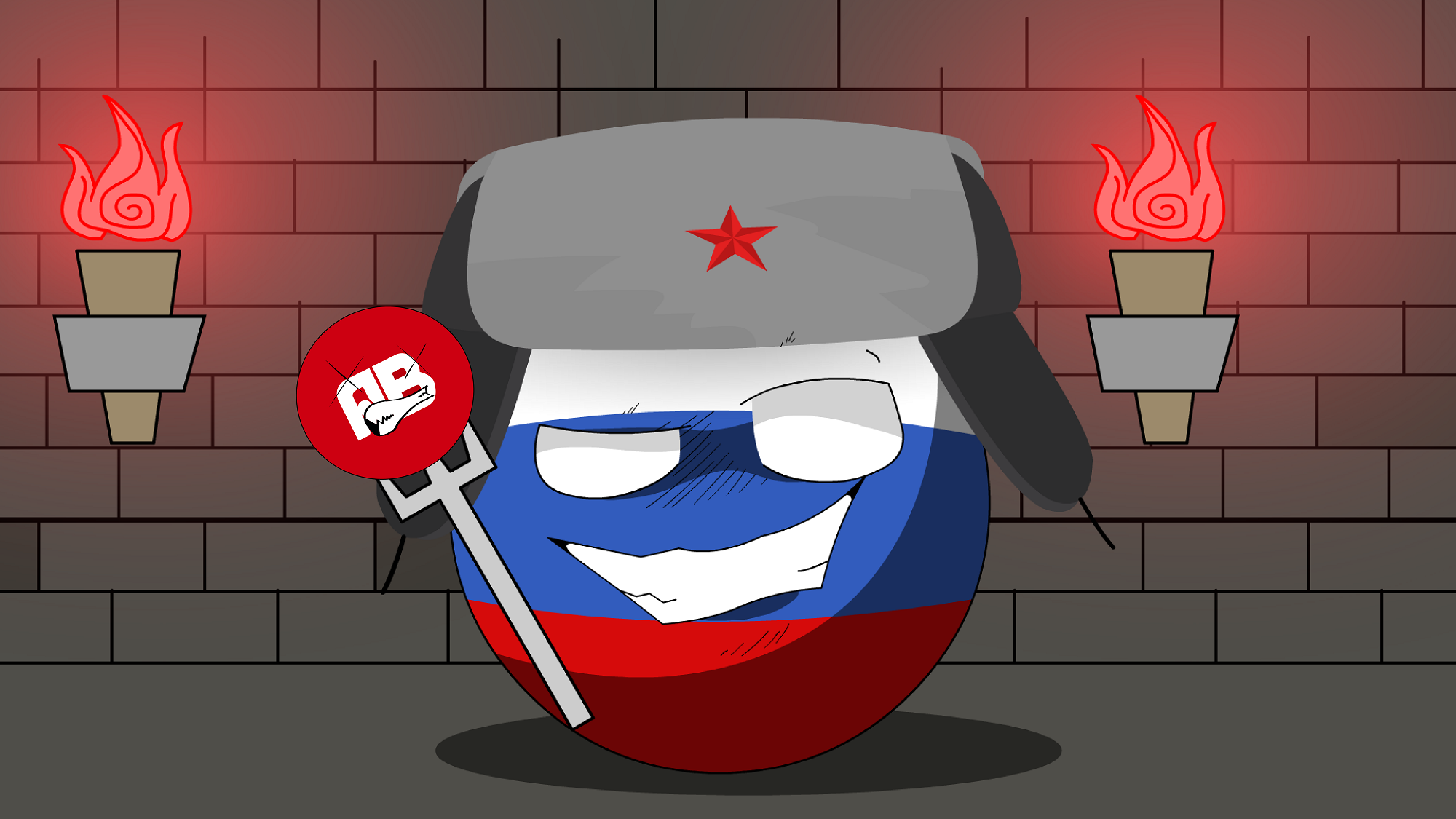 Countryballs для рисуем мультфильмы 2