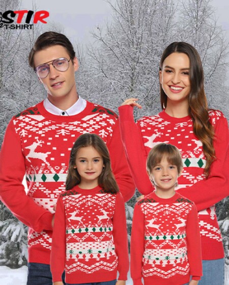 Sweater StirTshirt Family Christmas