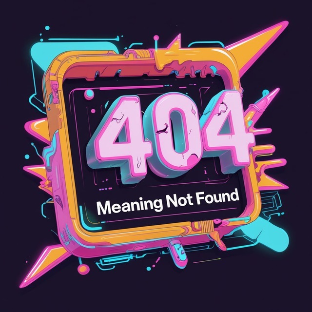 404: Смысл не найден
