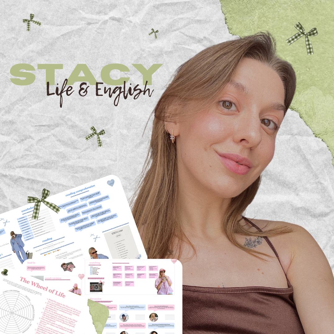 Stacy | life and english